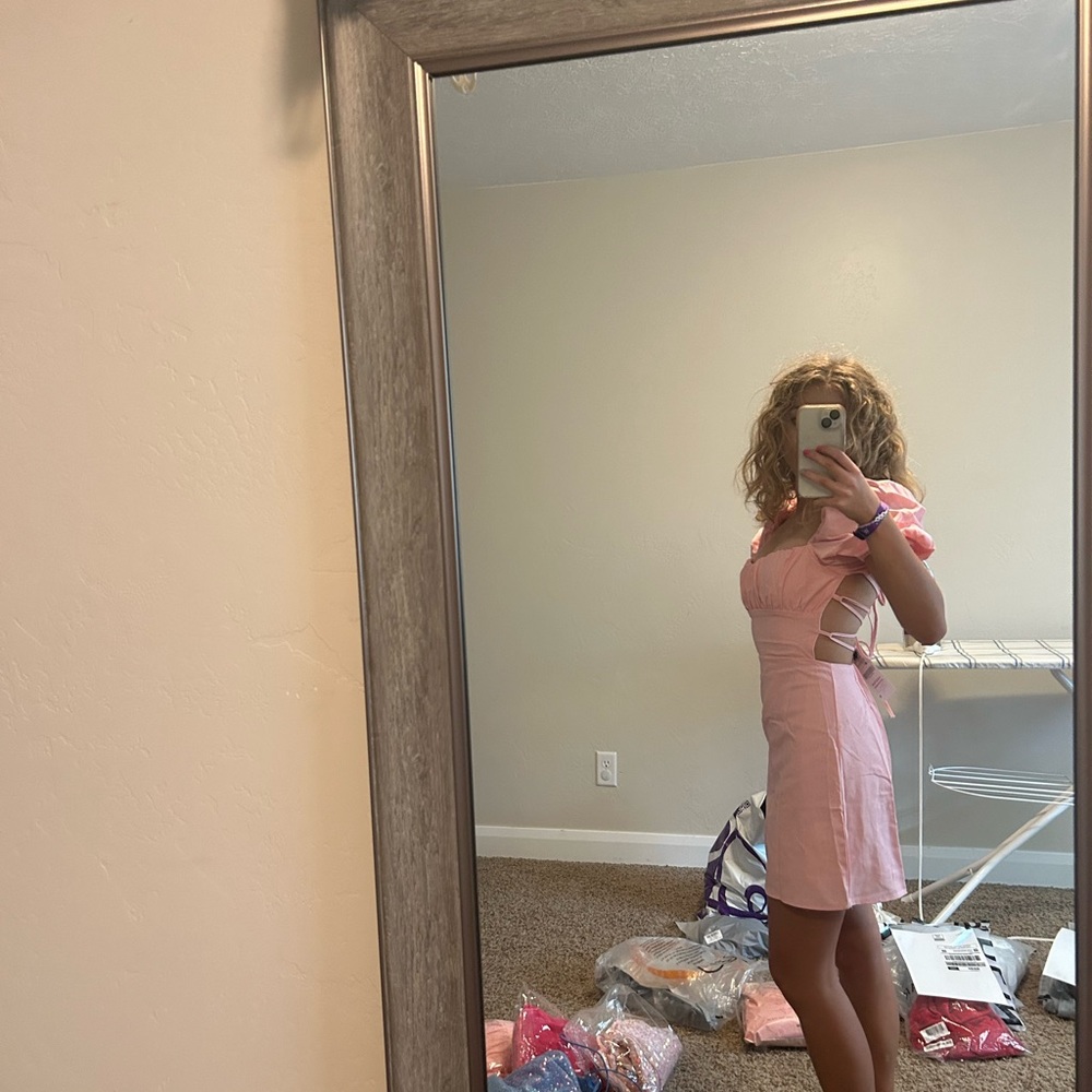Pink dress
